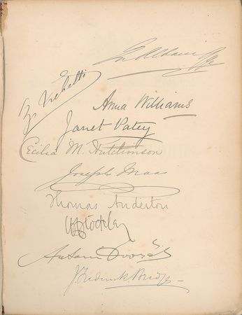 Lot #553 Antonin Dvorak: Dvorak debuts The Spectre's Bride at the 1885 Birmingham Musical Festival - Image 1