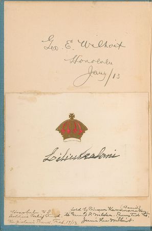 Lot #286 Queen Liliuokalani Book - Image 1