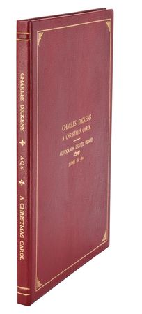 Lot #491 Charles Dickens: Dickens quotes A Christmas Carol - Image 1