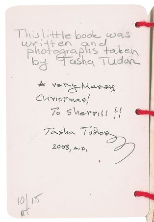 Lot #512 Tasha Tudor: Wonderful handmade storybook from the beloved New England illustrator - Image 2