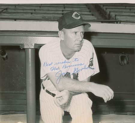 Lot #923 Joe Gordon Signed Photograph and Typed Letter Signed - Image 1