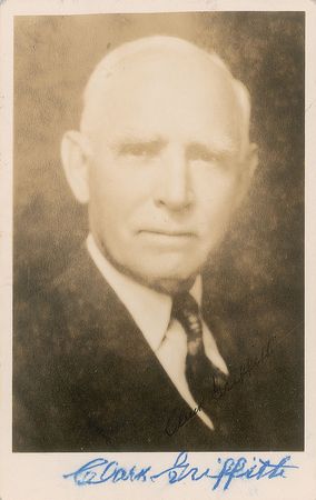 Lot #924 Clark Griffith - Image 1