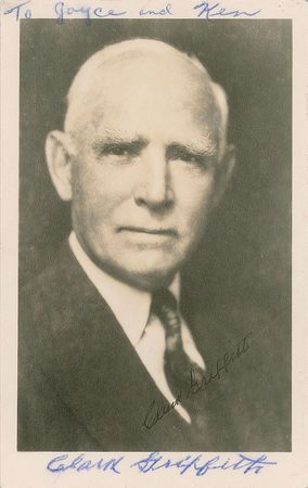 Lot #924 Clark Griffith - Image 2