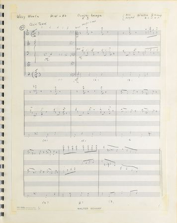 Lot #712 Willy Wonka and the Chocolate Factory: Original handwritten score for the 1971 classic Willy Wonka & the Chocolate Factory - Image 5