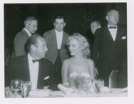 Lot #763 Marilyn Monroe and Robert F. Wagner Photograph - Image 1