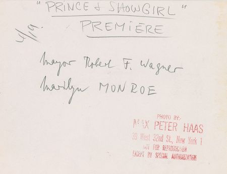 Lot #763 Marilyn Monroe and Robert F. Wagner Photograph - Image 2