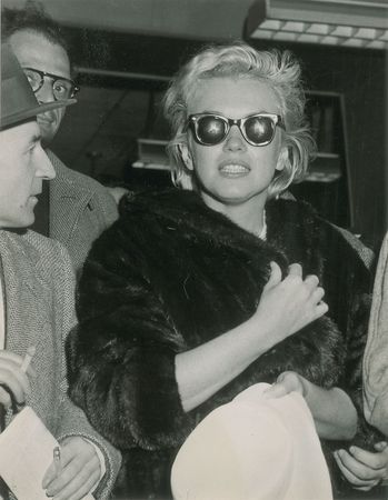 Lot #759 Marilyn Monroe and Arthur Miller Photograph - Image 1