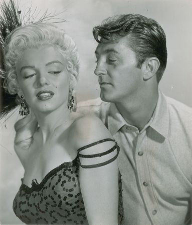 Lot #764 Marilyn Monroe and Robert Mitchum Photograph - Image 1