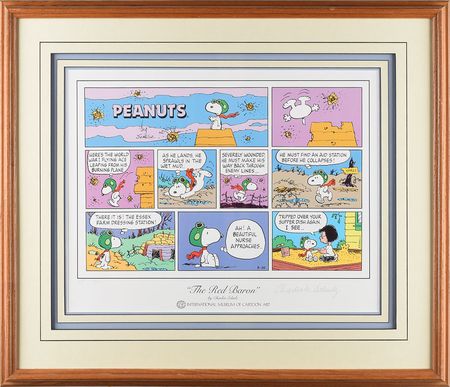 Lot #479 Charles Schulz Lithograph - Image 1