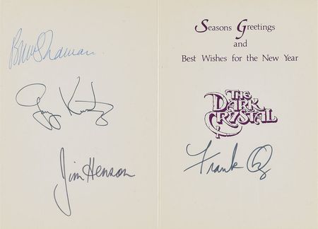 Lot #726 The Dark Crystal: Tokens of The Dark Crystal, from the collection of a Henson puppeteer - Image 2