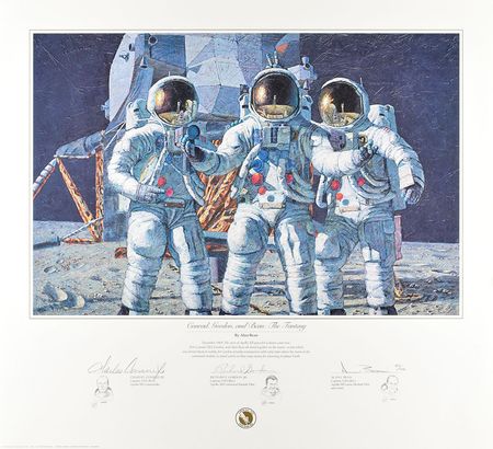 Lot #423 Apollo 12 Print - Image 1