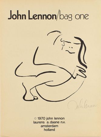 Lot #644 Beatles: John Lennon Bag One Lithos - Image 1