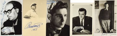 Lot #558 Music: 1,300+ musical signatures, including Bernstein, Callas, Lanza, Toscanini, Rubinstein, and more - Image 2