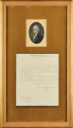 Lot #144 Alexander Hamilton: Alexander Hamilton on 
