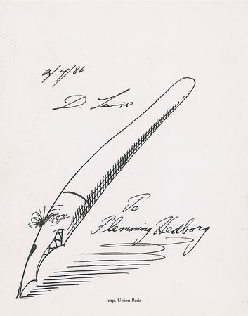Lot #452 David Levine - Image 1