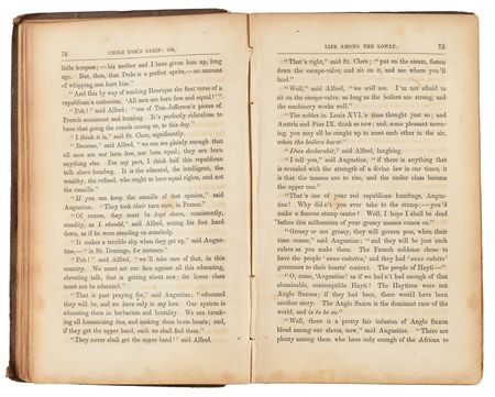 Lot #511 Harriet Beecher Stowe: Desirable first printing of Uncle Tom's Cabin - Image 8