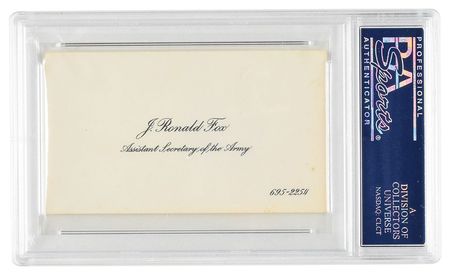 Lot #410 Neil Armstrong Signature - Image 2