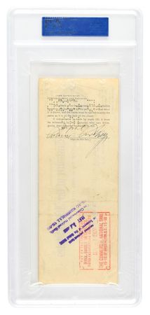 Lot #66 Calvin Coolidge: Coolidge's presidential paycheck, drawn on the US Treasury - Image 2