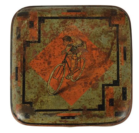 Lot #8032  Amsterdam 1928 Summer Olympics Candy Tin - Image 3