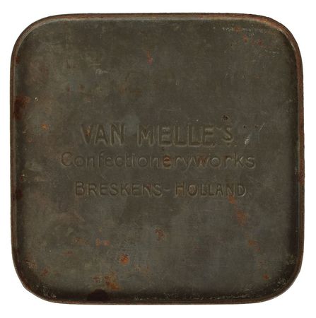 Lot #8032  Amsterdam 1928 Summer Olympics Candy Tin - Image 4