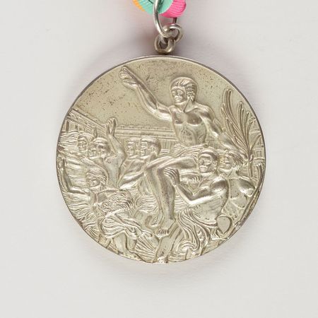Lot #8490  Los Angeles 1984 Summer Olympics Silver Winner?s Medal - Image 2