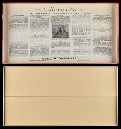 Lot #8228  1938 Gum, Inc. Horrors of War HIGH GRADE Complete Set of 240 with (41) PSA Graded Cards and the Original Box! - Image 4