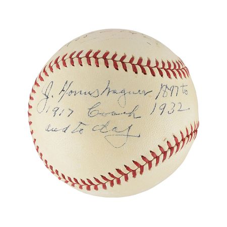 Lot #8229 Spectacular Dual Autographed Baseball 