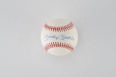 Lot #8267 Mickey Mantle Single Signed Baseball - PSA/DNA MINT 9 - Image 1