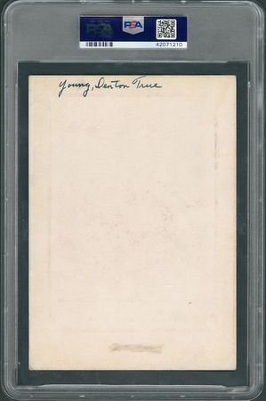 Lot #8007  1902-11 W600 Sporting Life Cabinet Cy Young Boston Uniform - PSA GOOD 2 (MK) - One of Only TWO Graded by PSA! - Image 3