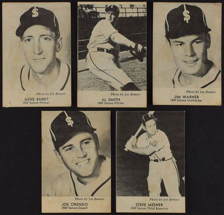 Lot #8041  1947 Sunbeam Bread Sacramento Solons Near Set (20/26) with 15 PSA Graded - Image 2