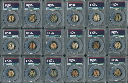 Lot #8020  1910-12 Sweet Caporal P2 Pins Hall of Famers PSA Graded Collection (26 Different) - Image 4