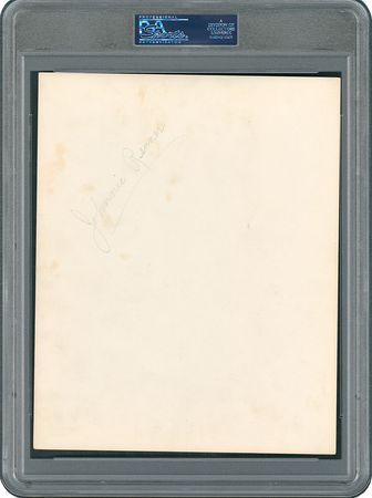 Lot #8383 Dizzy Dean Signed Photograph - PSA/DNA - Image 2