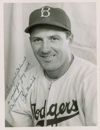 Lot #8396 Joe Medwick Signed Photograph - Image 1