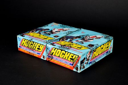 Lot #8218  1977-78 Topps Hockey Wax Boxes (2) BBCE - Image 1