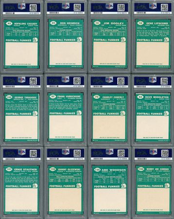 Lot #8167  1960 Topps Football HIGH GRADE Complete Set with (20) PSA Graded! - Image 4