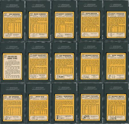 Lot #8115  1968 Topps Baseball 