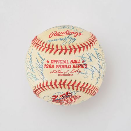 Lot #8260  1998 New York Yankees World Champions Team Signed Baseball with Jeter and Torre - Image 6
