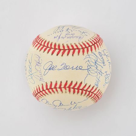 Lot #8261  1999 New York Yankees World Champions Team Signed Baseball with Jeter - Image 2