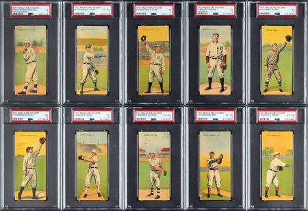 Lot #8024  1911 T201 Mecca Double Folders PSA