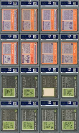 Lot #8171  1969 and 1970 Topps Football Complete Sets with (16) PSA Graded - Image 2