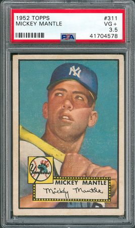 Lot #8051  1952 Topps Baseball Complete Set of 407 Cards plus 80 Black Back Variations with (30) PSA Graded including the Mickey Mantle Rookie! - Image 1