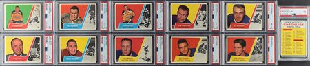 Lot #8176  1963 Topps Hockey HIGH GRADE Set of 66 Cards with (20) PSA Graded - Image 4