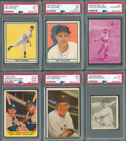 Lot #8022  1910s-1960s Multi-Sport and Non-Sport