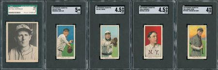 Lot #8022  1910s-1960s Multi-Sport and Non-Sport Collection with Graded Cards (Over 500 total cards!) - Image 4