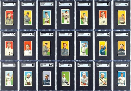 Lot #8014  1909-11 T206 SGC Graded Back Variation