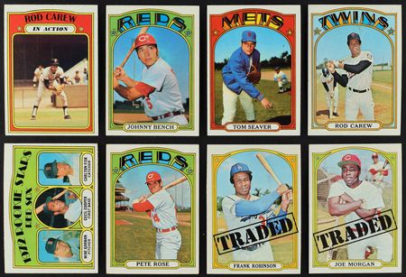 Lot #8148  1972 Topps Complete Set (787) with (6) PSA Graded - Image 2