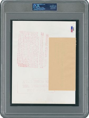 Lot #8409 Pie Traynor Signed Photograph - PSA/DNA - Image 2