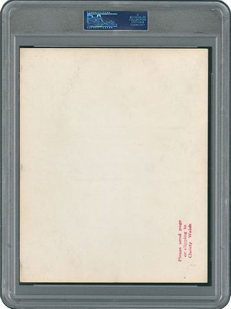 Lot #8404 Babe Ruth, John McGraw, Connie Mack, and Christy Walsh 1931 Signed Photograph - PSA/DNA MINT 9 - Image 2