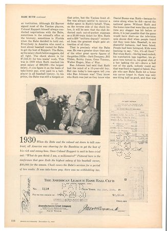 Lot #8326 Babe Ruth 1930 Signed Payroll Check - PSA/DNA NM-MT 8 - Image 4