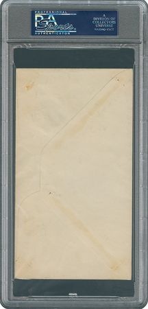 Lot #8336 Ty Cobb Signed Baseball Centennial First Day Cover - PSA/DNA - Image 2
